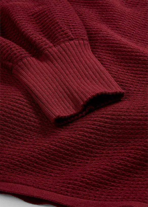 Trui met ronde hals en katoen, bonprix