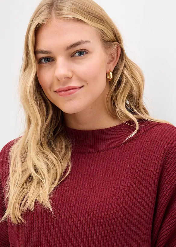 Boxy trui in een zachte viscosemix, bonprix