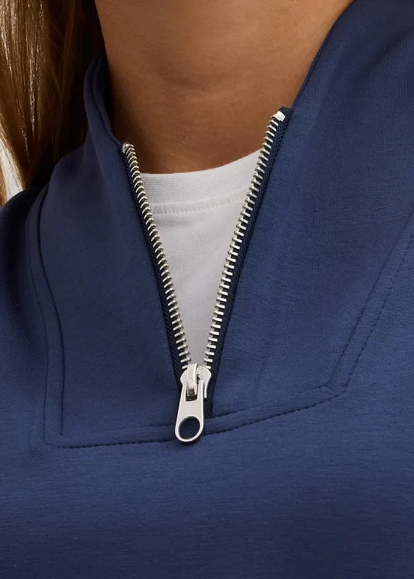 Sweater in een zachte viscosemix, bonprix