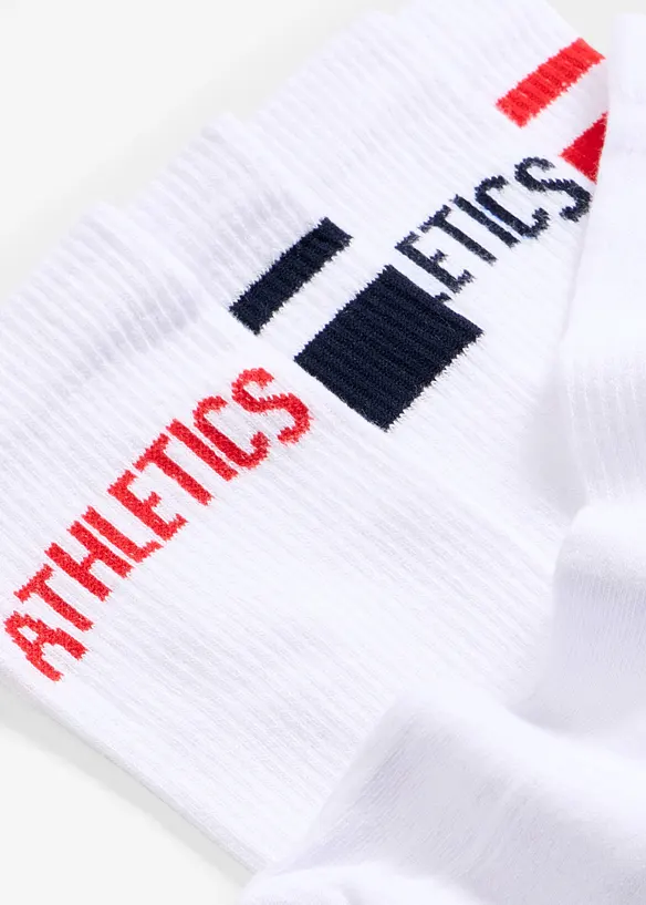 Tennissokken met badstof binnenkant (5 paar), bonprix