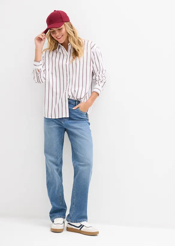 Lange overhemdblouse, bonprix