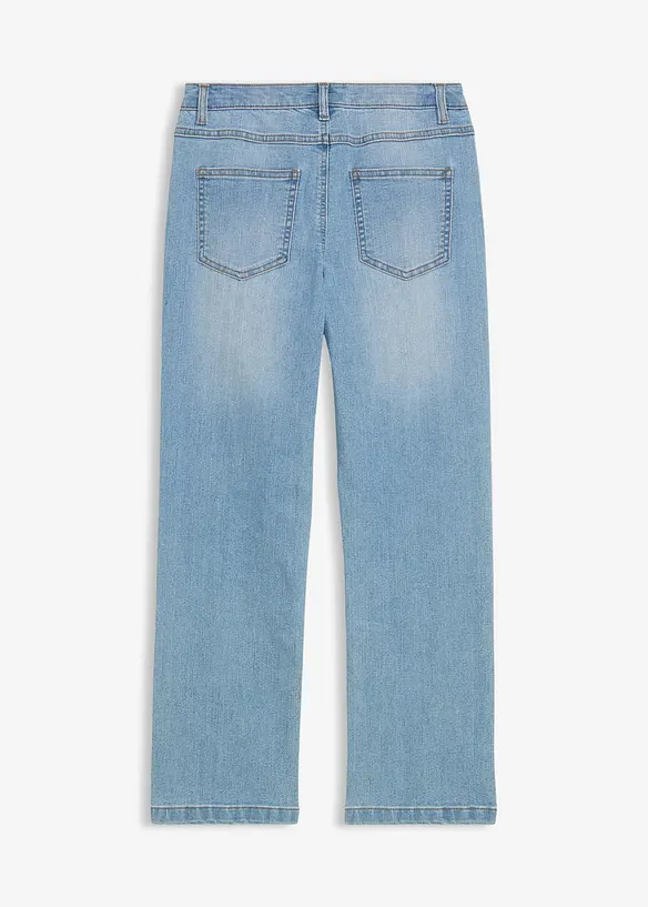 Straight jeans mid waist, bonprix
