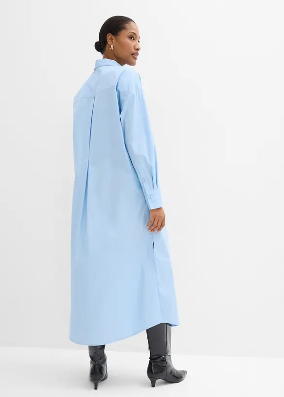 Overhemdjurk van puur katoen, bonprix