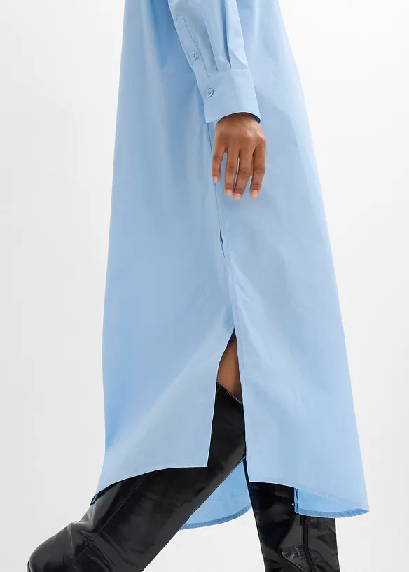 Overhemdjurk van puur katoen, bonprix