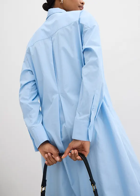 Overhemdjurk van puur katoen, bonprix