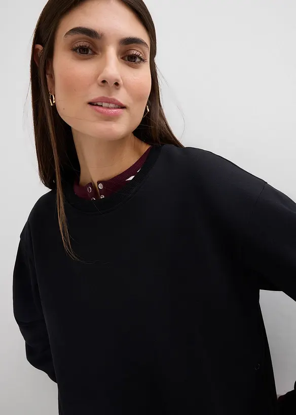 2-in-1 zwangerschapssweater/voedingssweater, bonprix