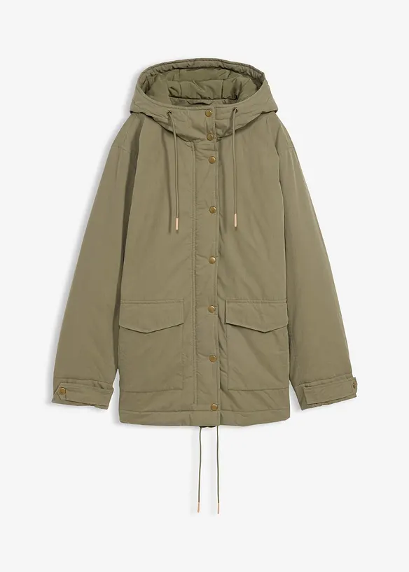 Warm gewatteerde parka, bonprix