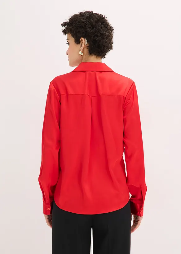 Blouse van prachtig satijn, bonprix