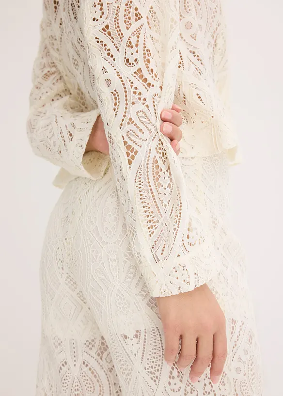 Blazer van kant, bonprix