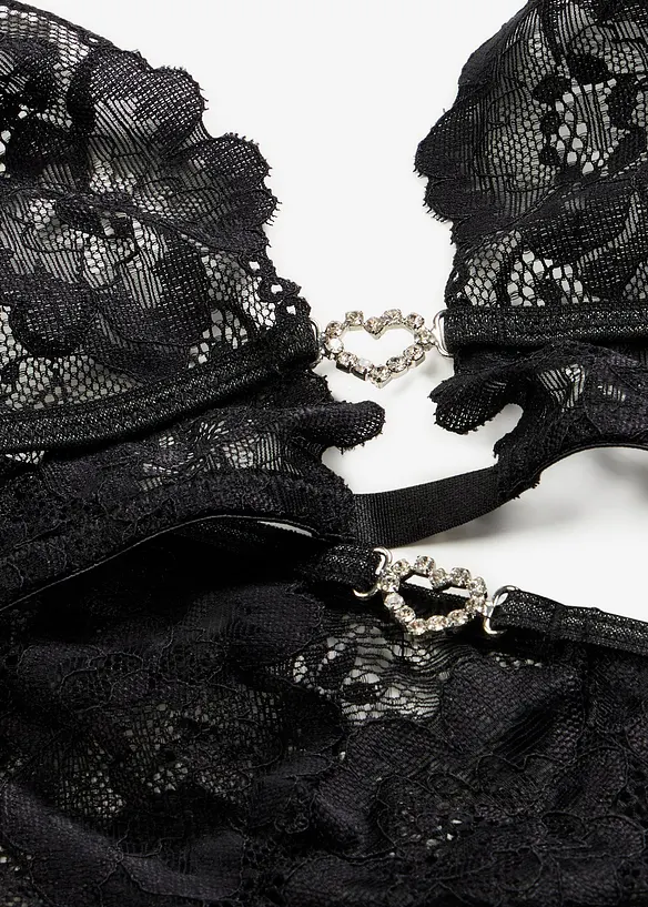 Bralette en string ouvert (2-dlg. set), bonprix