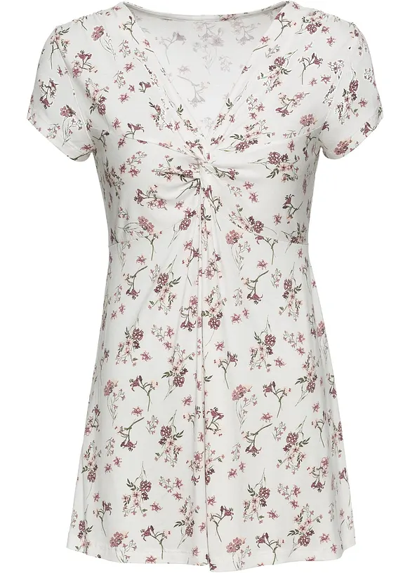 Shirt in een viscosemix, bonprix