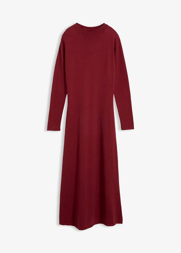 Fijngebreide maxi jurk met kasjmier, bonprix