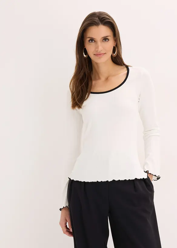 Geribd longsleeve, bonprix