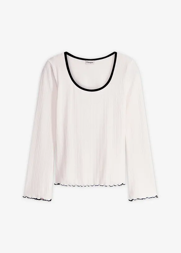 Geribd longsleeve, bonprix