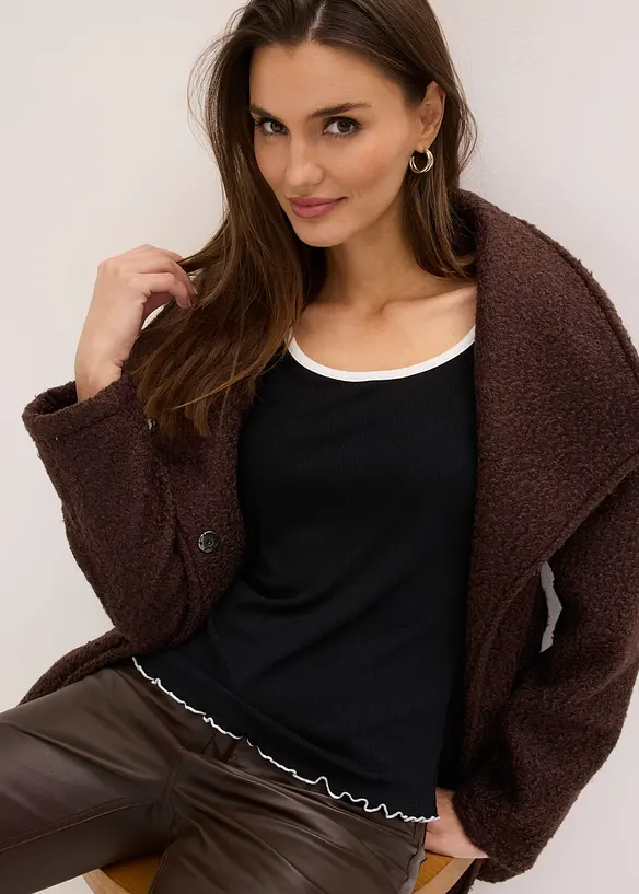 Geribd longsleeve, bonprix