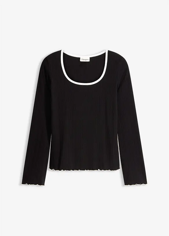 Geribd longsleeve, bonprix