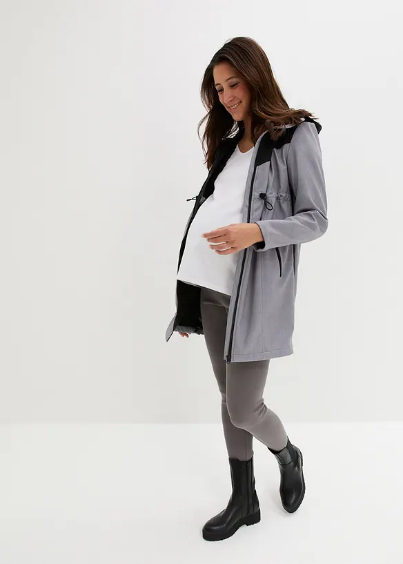 3-in-1 softshell zwangerschapjas / draagjas, bonprix