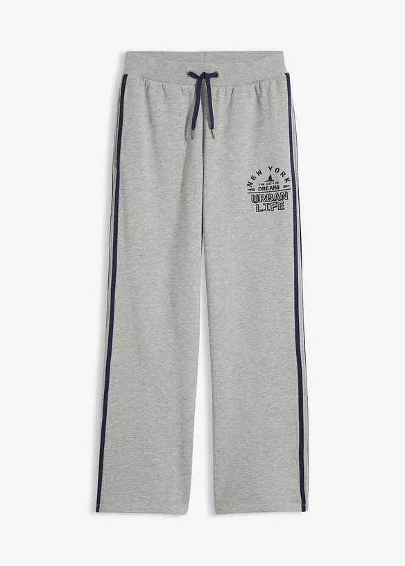 Sweatpants in een zachte katoenmix, bonprix