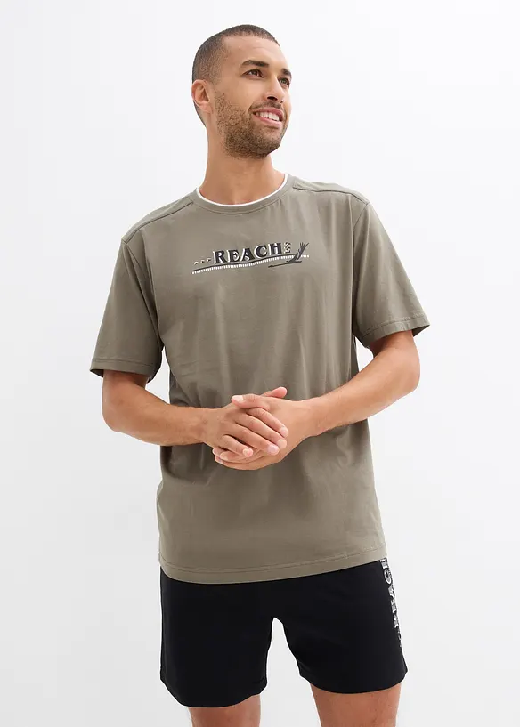 Shortama met zacht katoen, bonprix