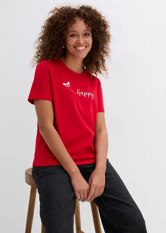 T-shirt van katoen, bonprix