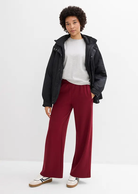 Kort oversized shirt van zwaar biologisch katoen, bonprix