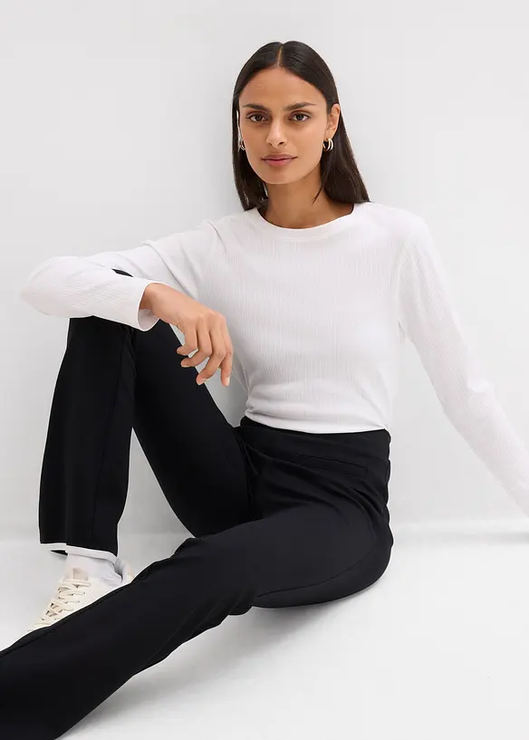 Broek met split van Punta di Roma, bonprix