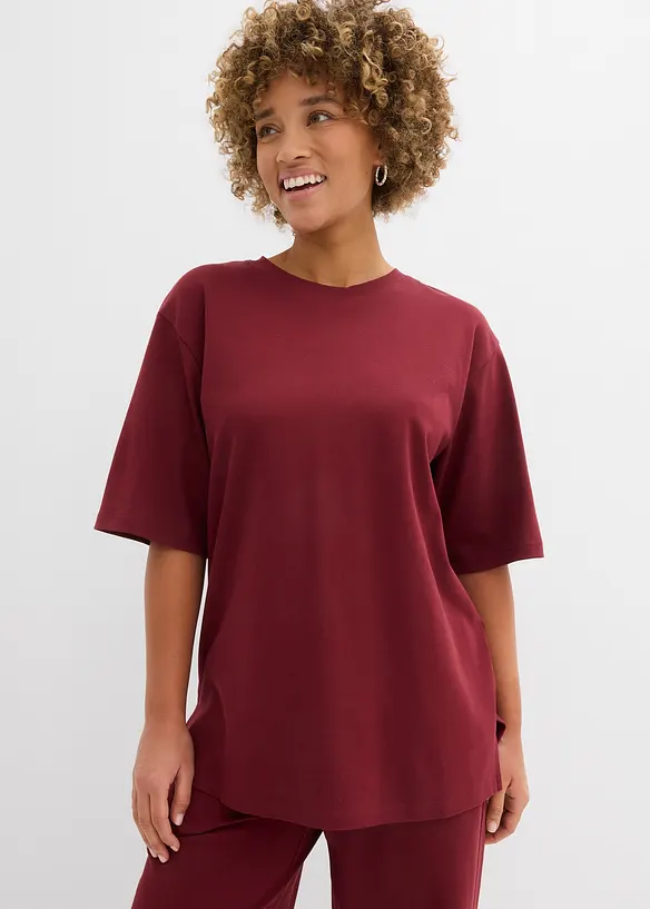 Longshirt van interlock, bonprix