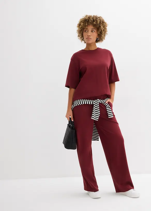 Longshirt van interlock, bonprix