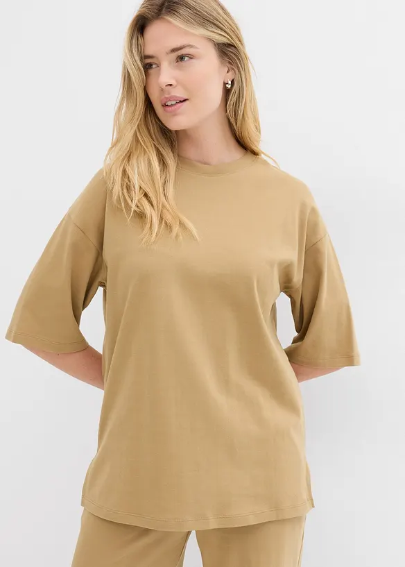 Longshirt van interlock, bonprix