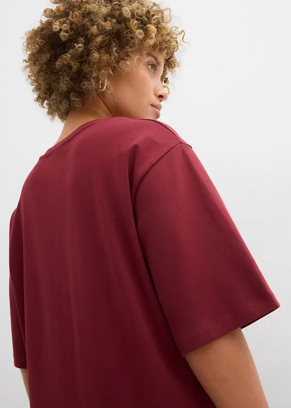 Longshirt van interlock, bonprix