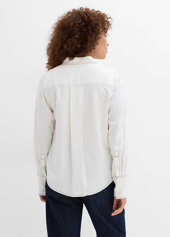 Blouse van soepele viscose, bonprix