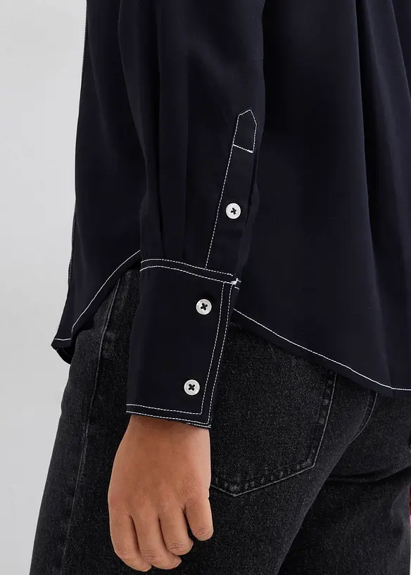 Blouse van soepele viscose, bonprix