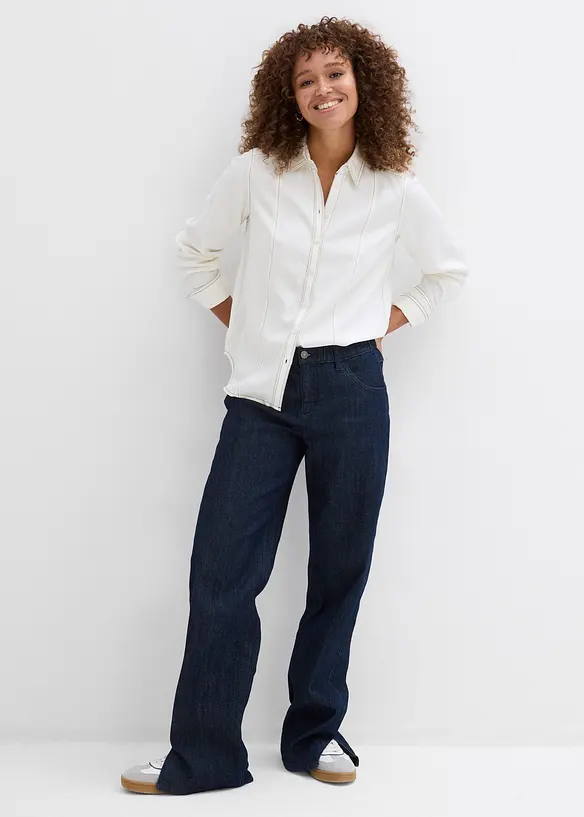 Blouse van soepele viscose, bonprix