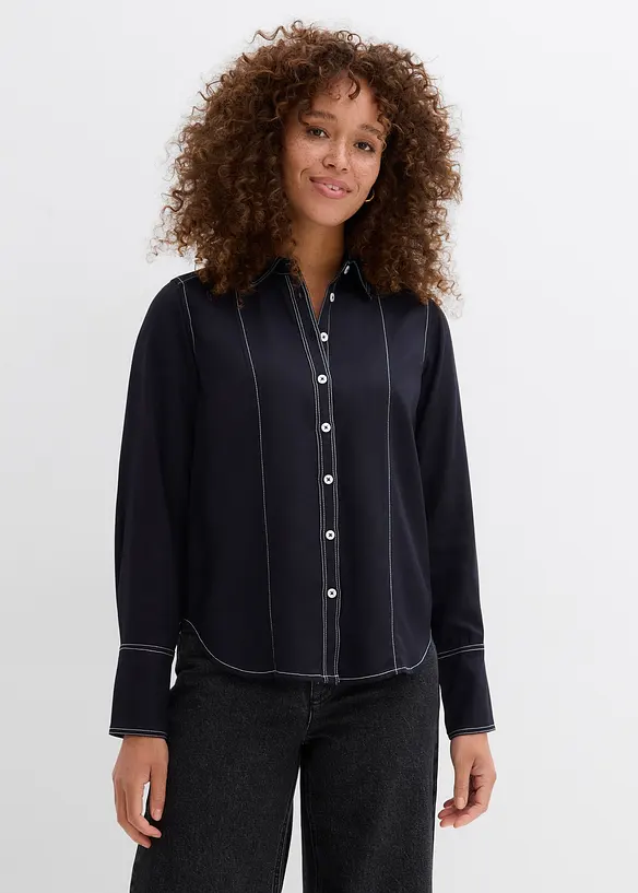 Blouse van soepele viscose, bonprix