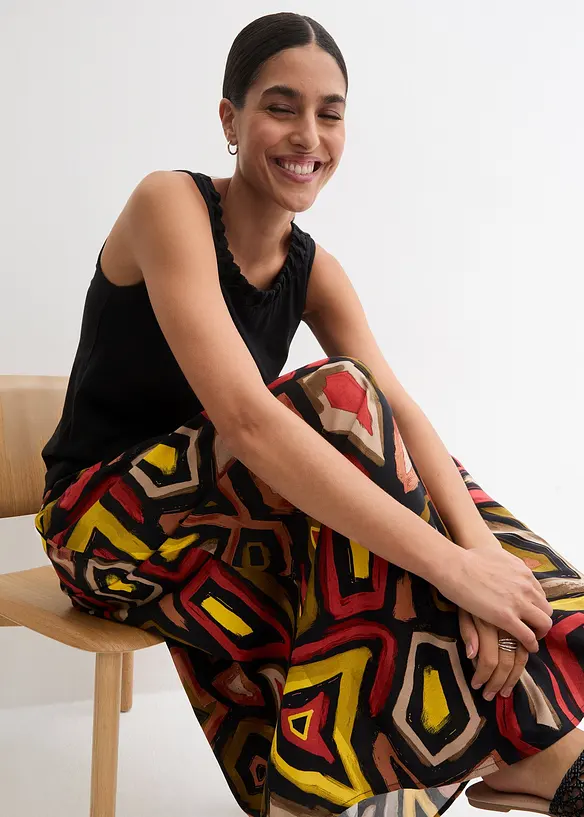 Maxi rok van soepele viscose, bonprix