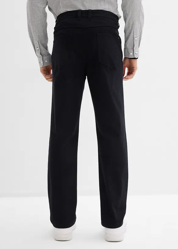 Classic fit stretchbroek met comfortabele tailleband, straight, bonprix