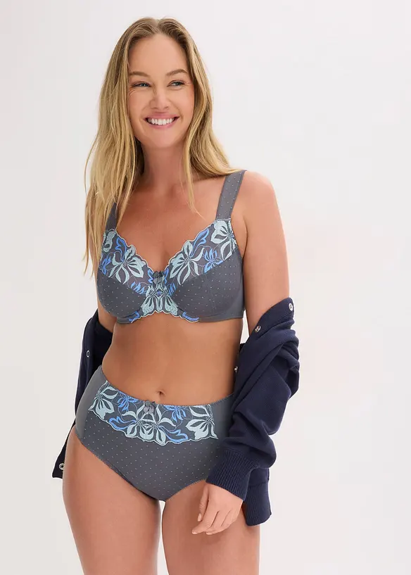 Corrigerende slip met fijn borduursel, bonprix