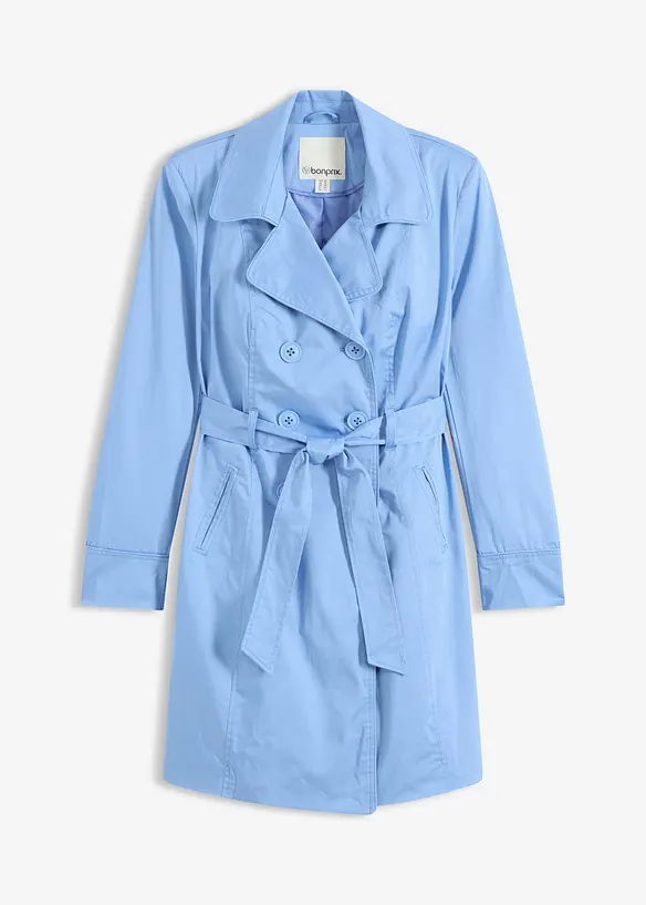 Trenchcoat van katoen, bonprix
