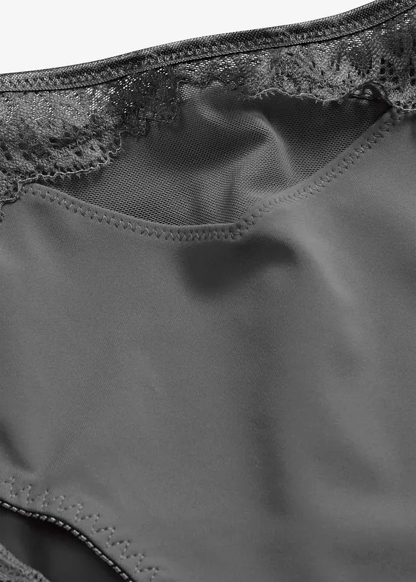 Maxislip met sierlijk kant, bonprix