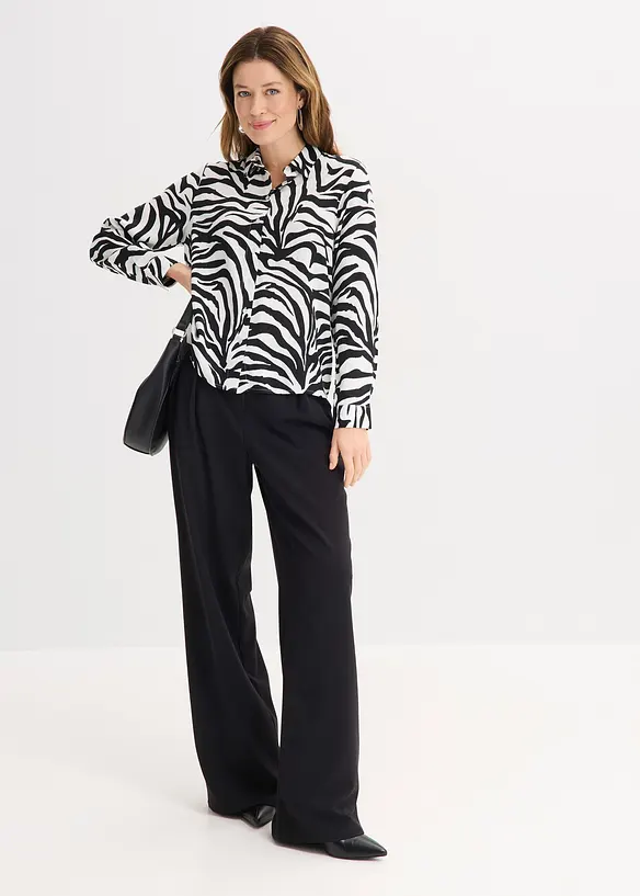 Blouse van soepele viscose, bonprix