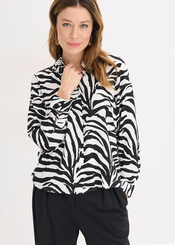 Blouse van soepele viscose, bonprix