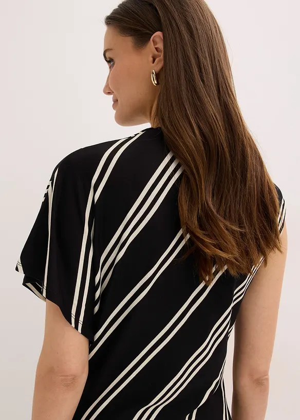 Midi jurk van zachte viscose-mix, bonprix