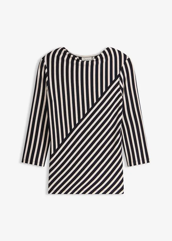 Shirt in een zachte viscosemix, bonprix