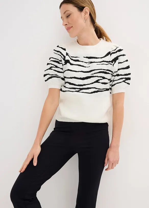 Trui met pofmouwen, bonprix