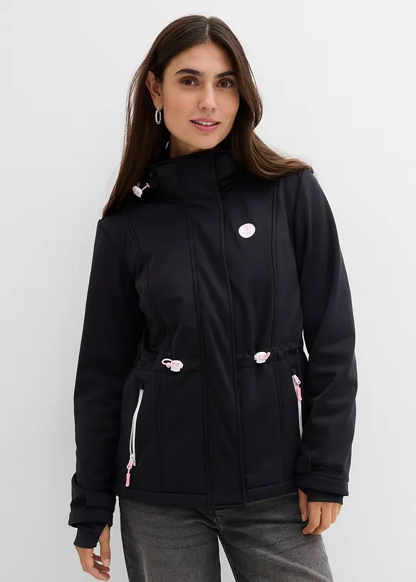 Waterafstotende softshell jas, bonprix