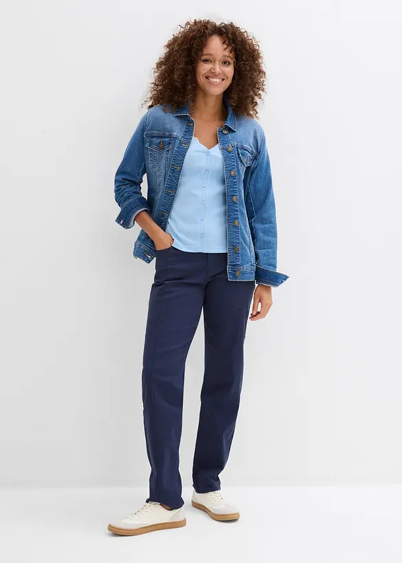 2-in-1 shirt van puur katoen, bonprix