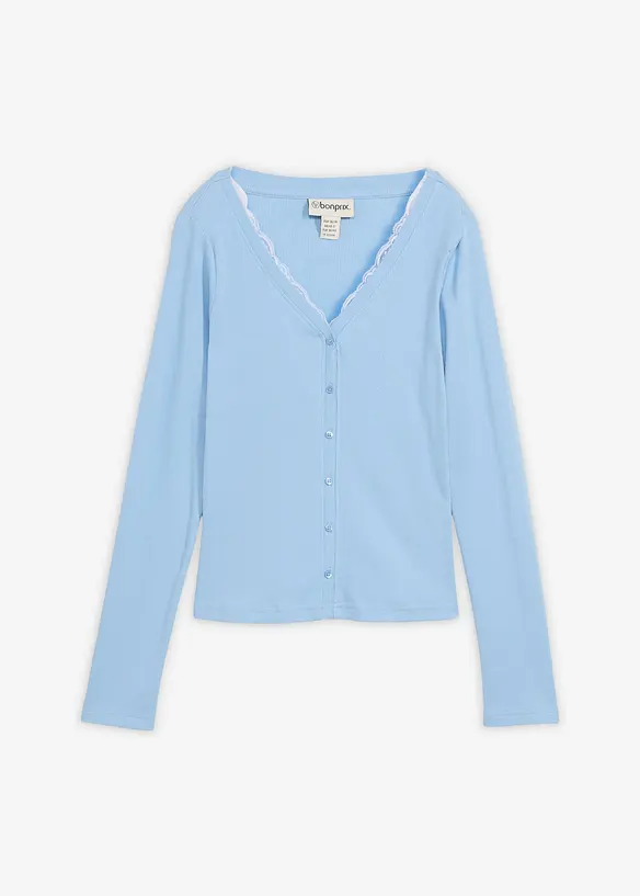 2-in-1 shirt van puur katoen, bonprix