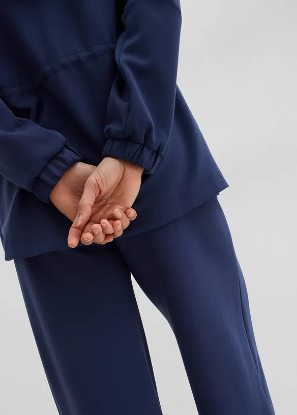 Lange sweater van zachte scuba, bonprix