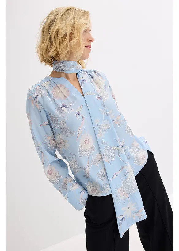 Tuniek van elegant satijn, bonprix