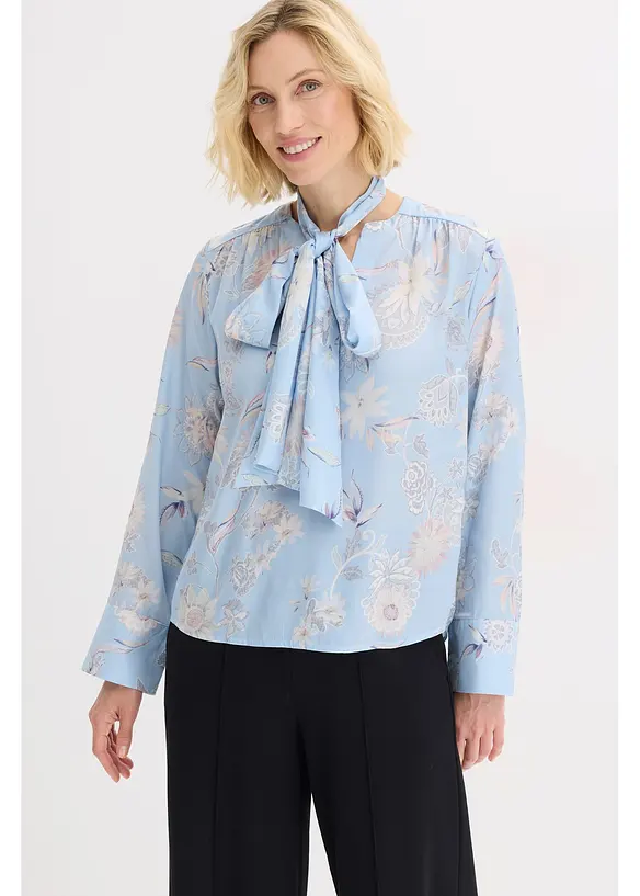 Tuniek van elegant satijn, bonprix